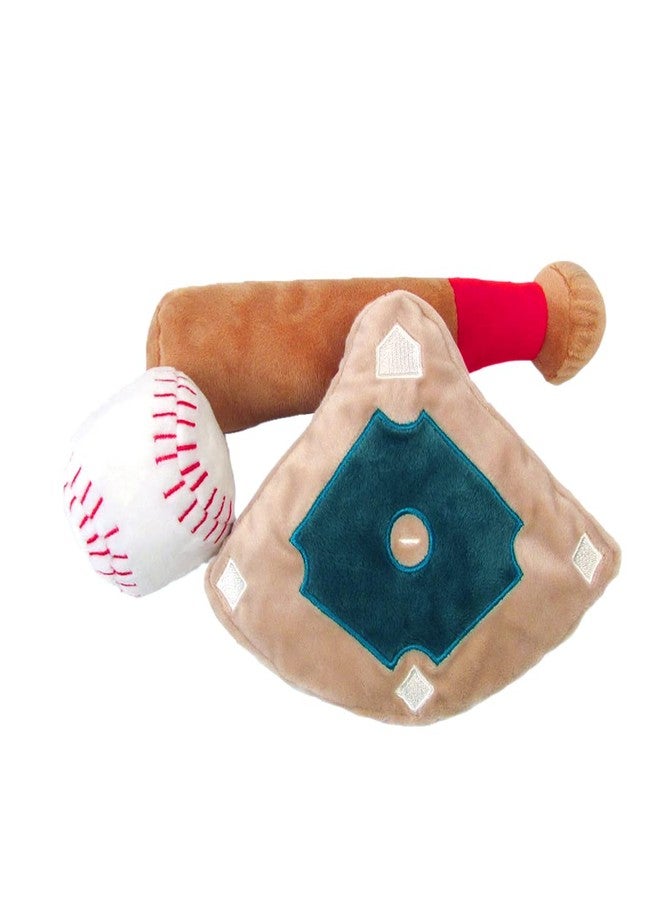TONBO Cute Plush Dog Toys (Ball Park Combo) - Image 1
